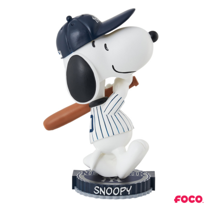 Snoopy Peanuts Bighead MLB Bobbleheads (ONLINE ORDER ONLY)