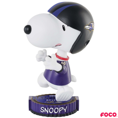 Snoopy Peanuts Bighead NFL Bobbleheads (ONLINE ORDER ONLY)