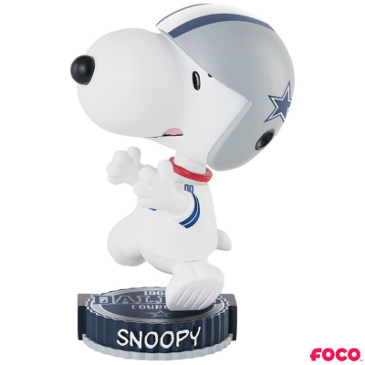 Snoopy Peanuts Bighead NFL Bobbleheads (ONLINE ORDER ONLY)