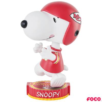 Snoopy Peanuts Bighead NFL Bobbleheads (ONLINE ORDER ONLY)
