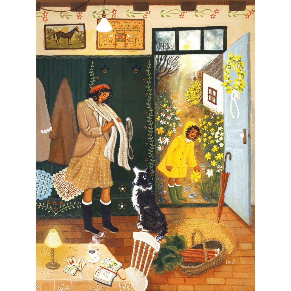 Snow to Rain by Loré Pemberton 500 Piece Jigsaw Puzzle NYPC (ONLINE ORDER ONLY)