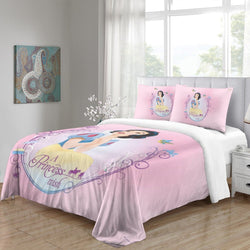 Snow White Bedding Set Pattern Quilt Cover Without Filler (Online Order Only)