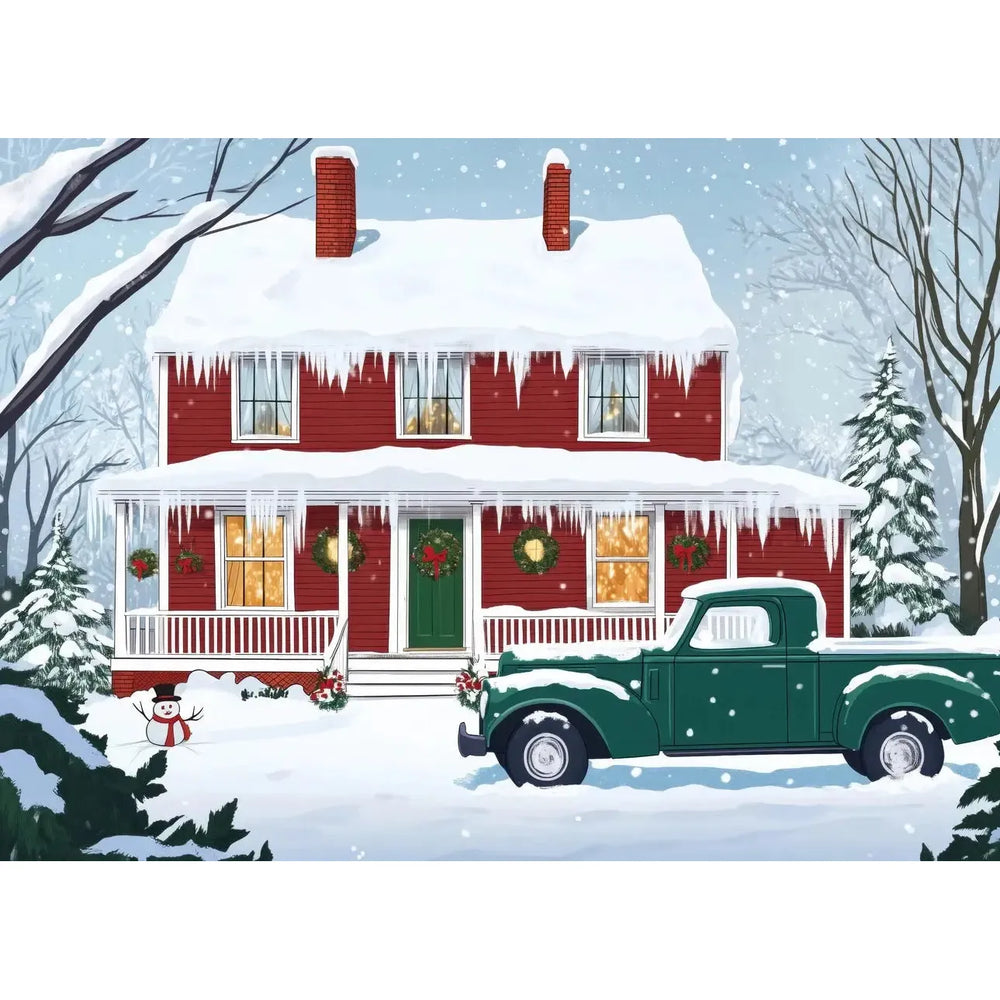 Snowed In, Snuggled Up 1000 Piece Jigsaw Puzzle Snappy