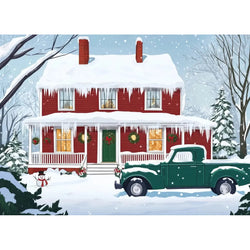 Snowed In, Snuggled Up 1000 Piece Jigsaw Puzzle Snappy