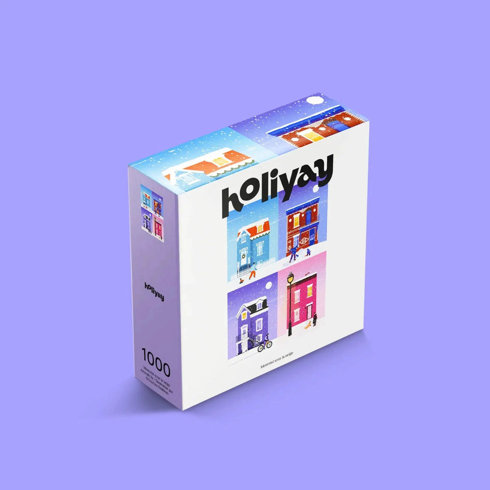 Snowy in Montreal 1000 Piece Jigsaw Puzzle Holiyay (ONLINE ORDER ONLY)