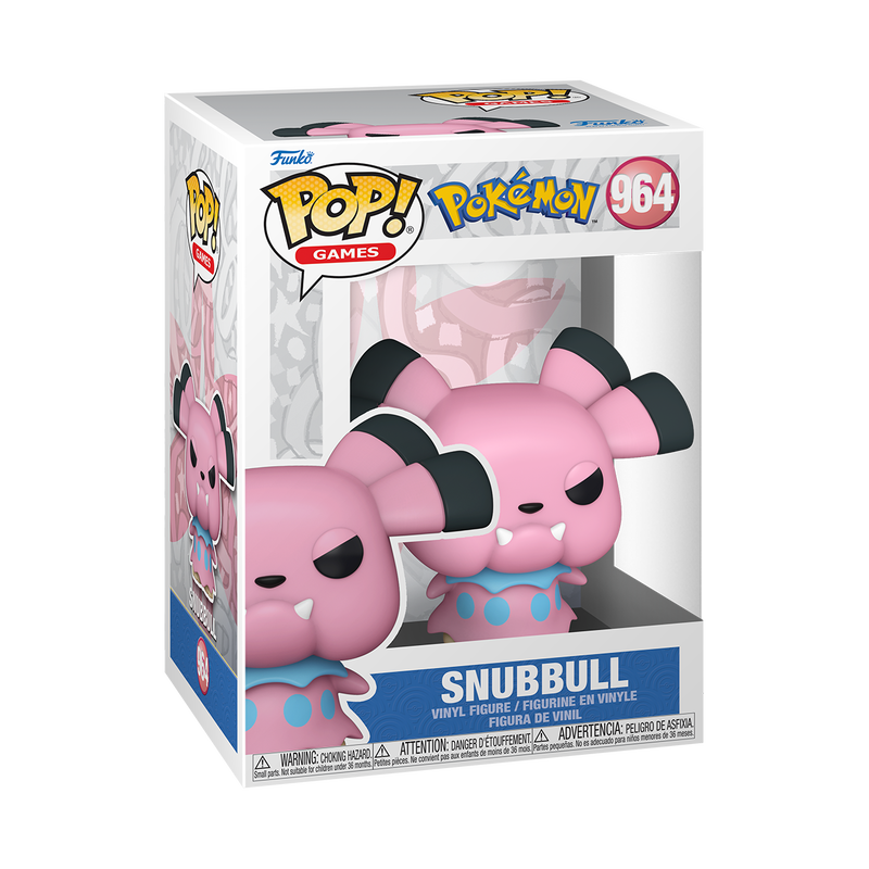Pokemon Snubbull Funko Pop! Games #964 (Online Order Only)