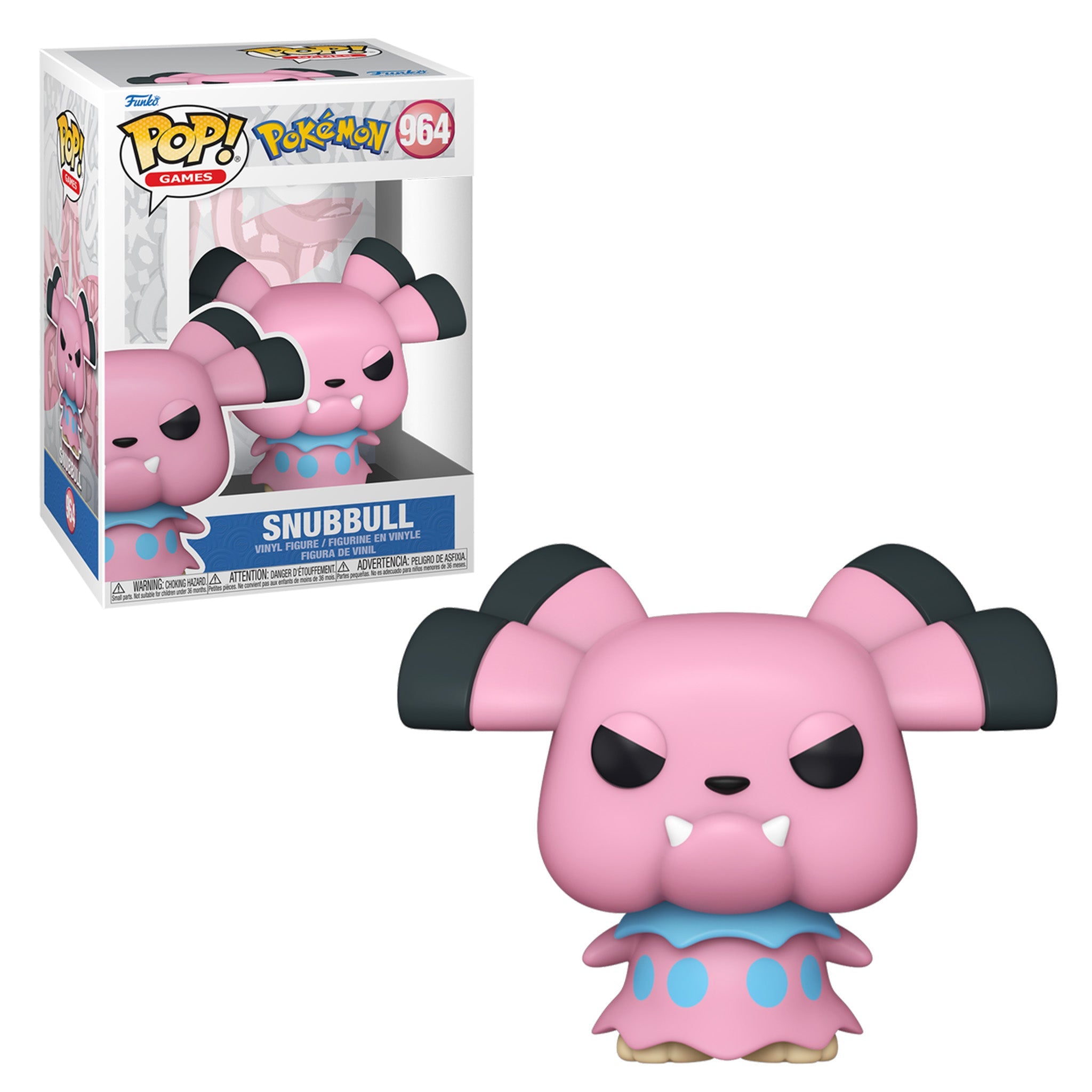 Pokemon Snubbull Funko Pop! Games #964 (Online Order Only)