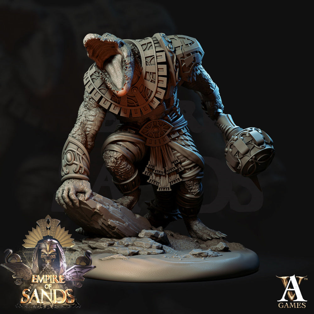 3D Printed Archvillain Games Sobesksen The Empire of Sands 28 32mm D&D (Online Only)
