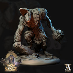 3D Printed Archvillain Games Sobesksen The Empire of Sands 28 32mm D&D (Online Only)