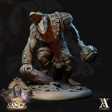 3D Printed Archvillain Games Sobesksen The Empire of Sands 28 32mm D&D (Online Only)