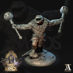 3D Printed Archvillain Games Sobesksen The Empire of Sands 28 32mm D&D (Online Only)