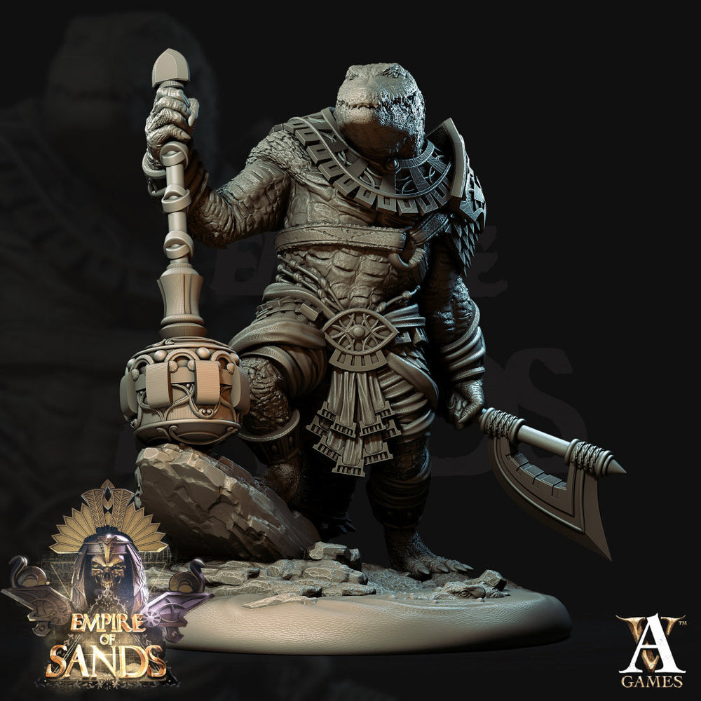 3D Printed Archvillain Games Sobesksen The Empire of Sands 28 32mm D&D (Online Only)