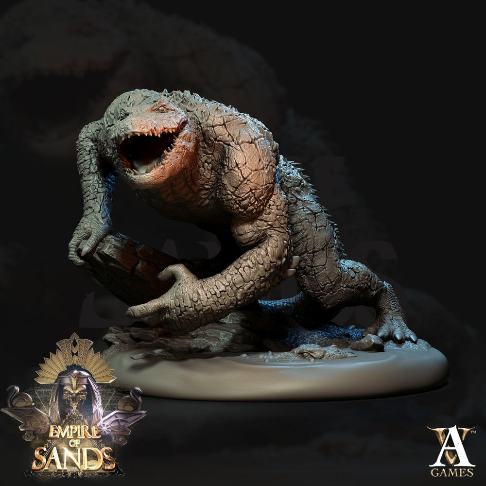 3D Printed Archvillain Games Sobesksen The Empire of Sands 28 32mm D&D (Online Only)