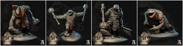 3D Printed Archvillain Games Sobesksen The Empire of Sands 28 32mm D&D (Online Only)