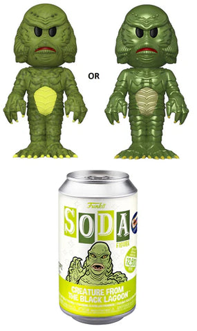 Funko Soda Universal Monsters: Creature From The Black Lagoon Gemini Collectibles Exclusive Vinyl Figure - 1/6 Chase Variant (ONLINE ORDER ONLY)