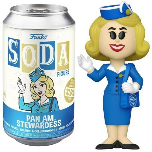 Funko Soda Pan Am Stewardess (Sealed)  **Shot at Chase** (Online Order Only)