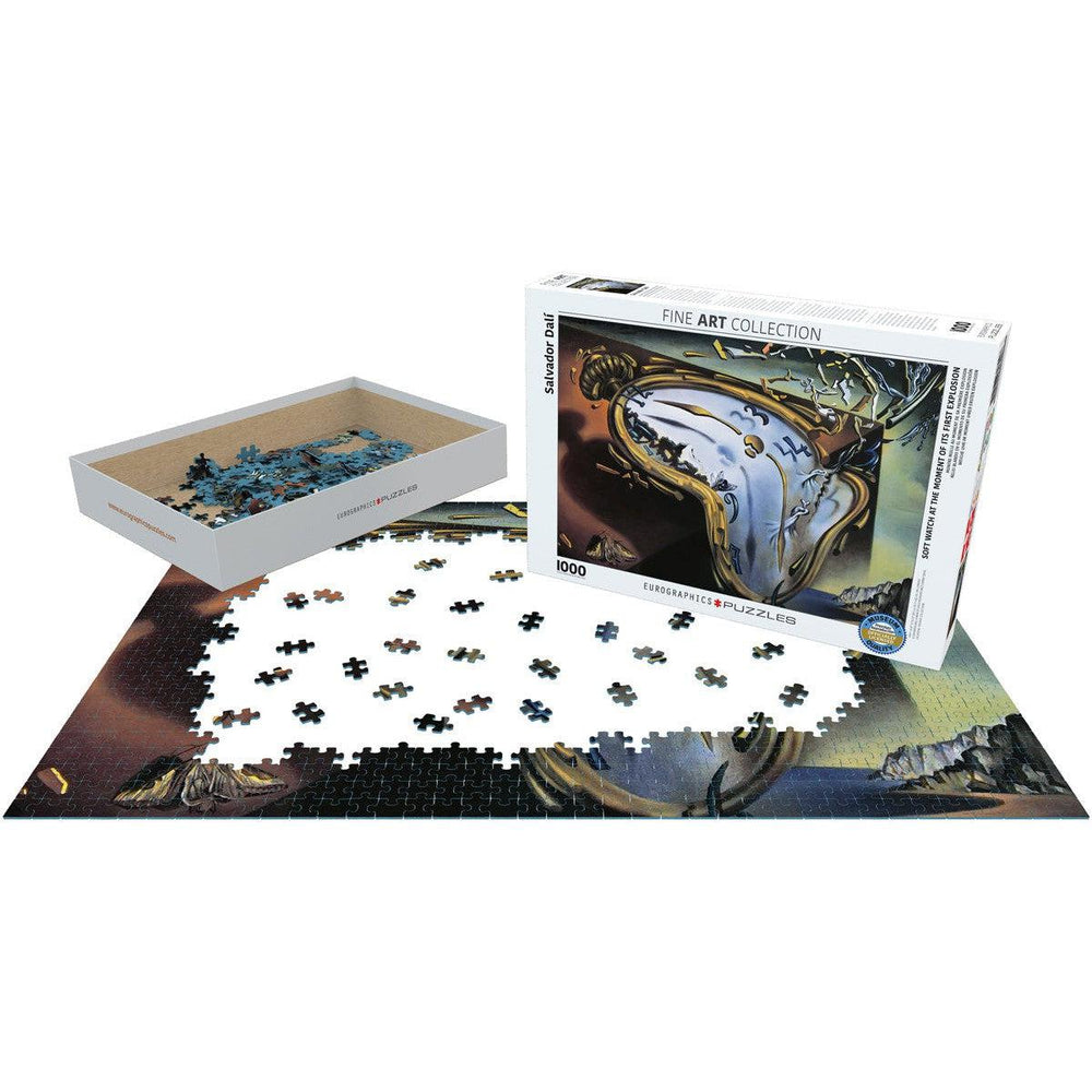 Soft Watch At Moment of First Explosion 1000 Piece Jigsaw Puzzle Eurographics (ONLINE ORDER ONLY)