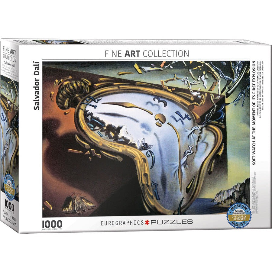Soft Watch At Moment of First Explosion 1000 Piece Jigsaw Puzzle Eurographics (ONLINE ORDER ONLY)