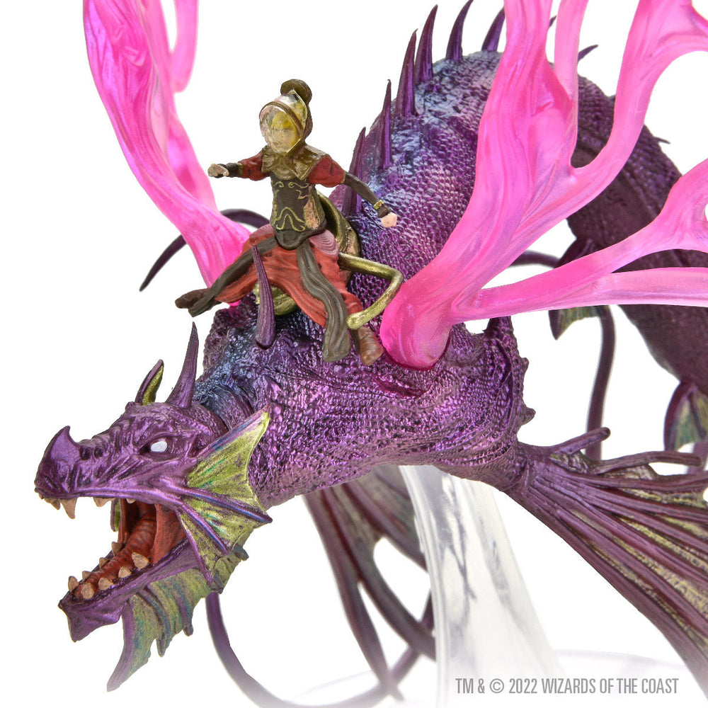D&D: Icons of the Realms -  Spelljammer Adventures in Space - Adult Solar Dragon & Prince Xeleth (ONLINE ORDER ONLY)