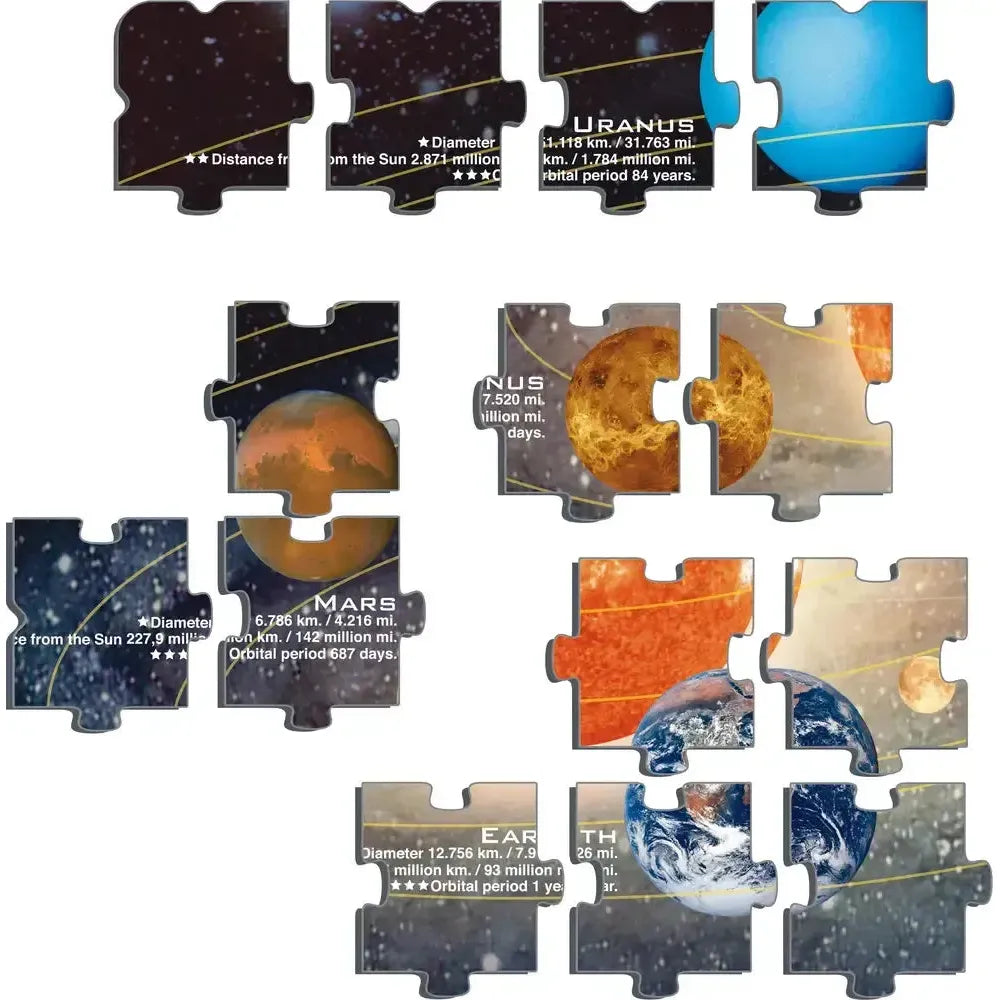 Solar System 70 Piece Tray Jigsaw Puzzle Larsen