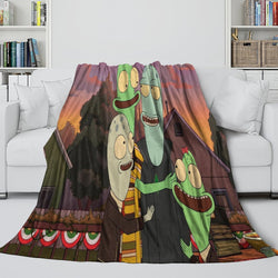 Solar Opposites Blanket Flannel Throw Kids Room Decoration (ONLINE ORDER ONLY)