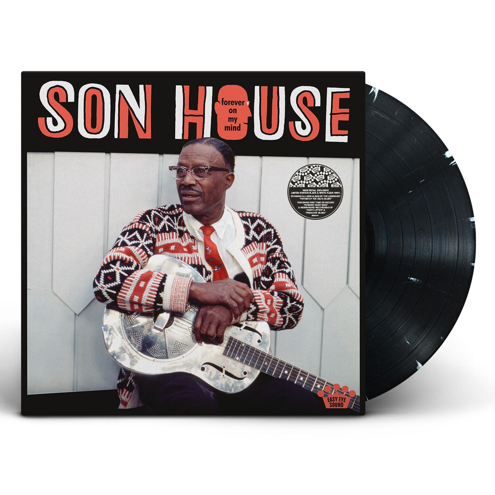 Son House - Forever On My Mind [Black & White Fleck LP] [Vinyl] (ONLINE ORDER ONLY)
