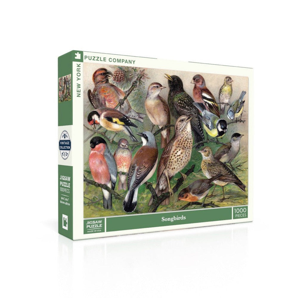 Songbirds 1000 Piece Jigsaw Puzzle NYPC (ONLINE ORDER ONLY)