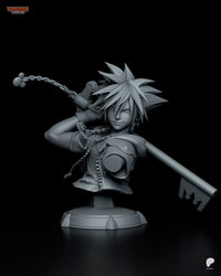 Sora - Kingdom Hearts - 1:6 Scale & Bust (ONLINE ORDER ONLY)