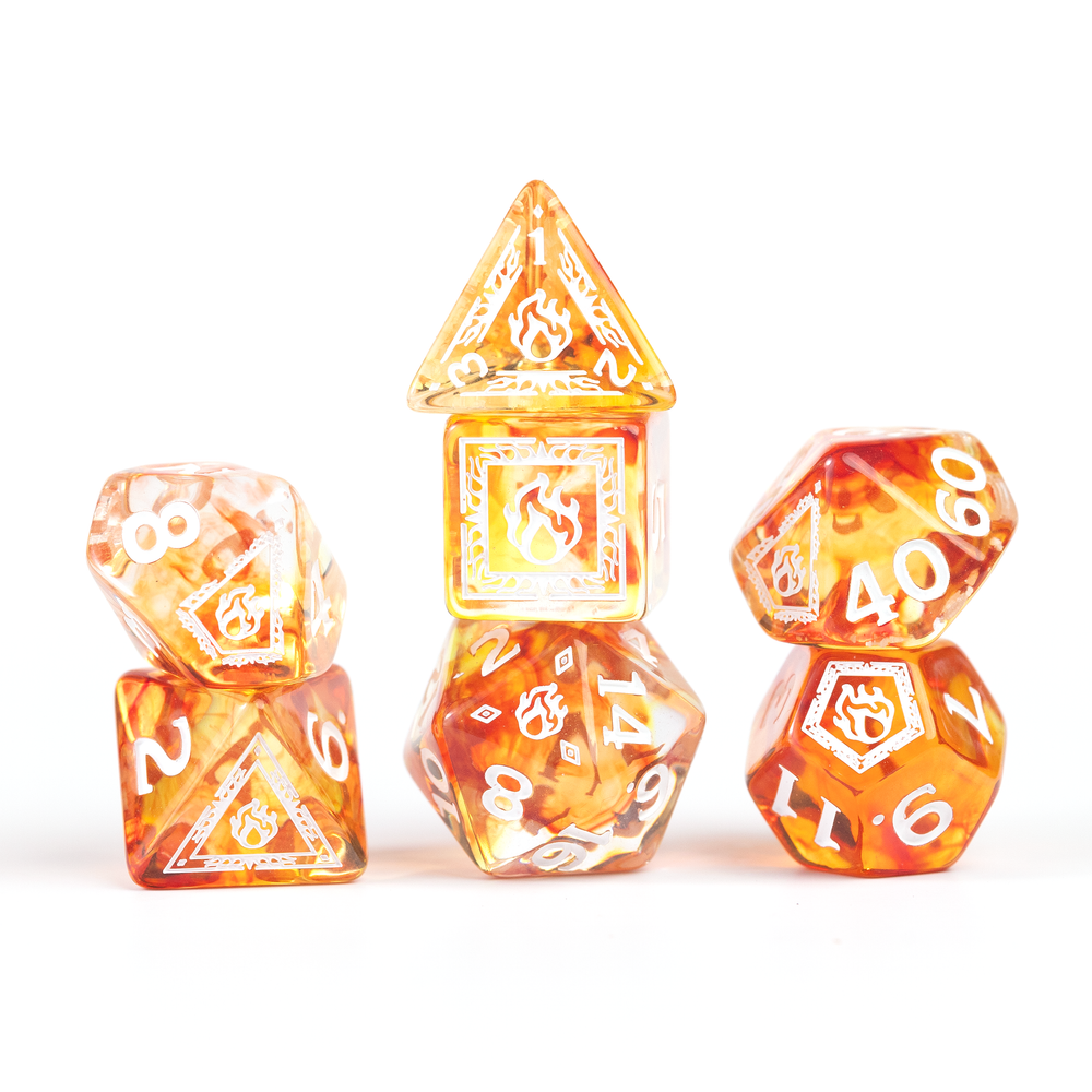D&D Adventure Dice Set - Sorcerer Edition | Orange 16pc Collection (ONLINE ORDER ONLY)