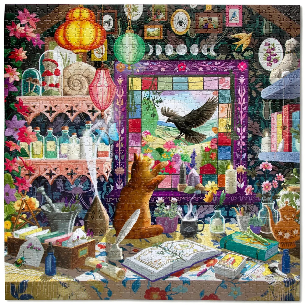 Sorcerer's Workshop 1000 Piece Jigsaw Puzzle eeBoo (ONLINE ORDER ONLY)