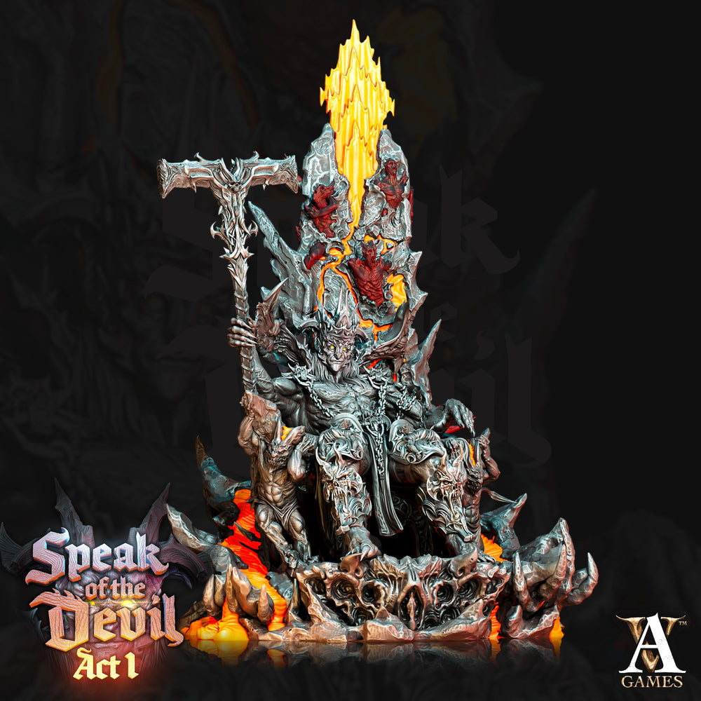 3D Printed Archvillain Games Asmodeus Speak of the Devil Act I 28 32mm D&D (Online Only)