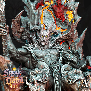 3D Printed Archvillain Games Asmodeus Speak of the Devil Act I 28 32mm D&D (Online Only)