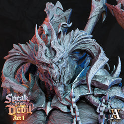 3D Printed Archvillain Games Azael Pit Lord Speak of the Devil Act I 28 32mm D&D (Online Only)