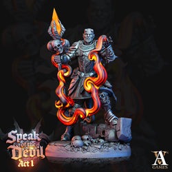 3D Printed Archvillain Games Hellfire Inquisitor Speak of the Devil Act I 28 32mm D&D (Online Only)
