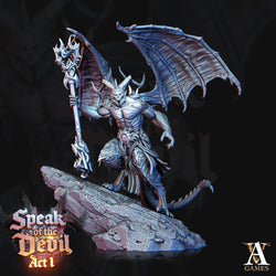 3D Printed Archvillain Games Horned Devil Speak of the Devil Act I 28 32mm D&D (Online Only)