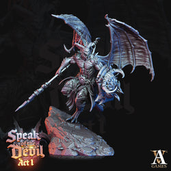 3D Printed Archvillain Games Horned Devil Speak of the Devil Act I 28 32mm D&D (Online Only)