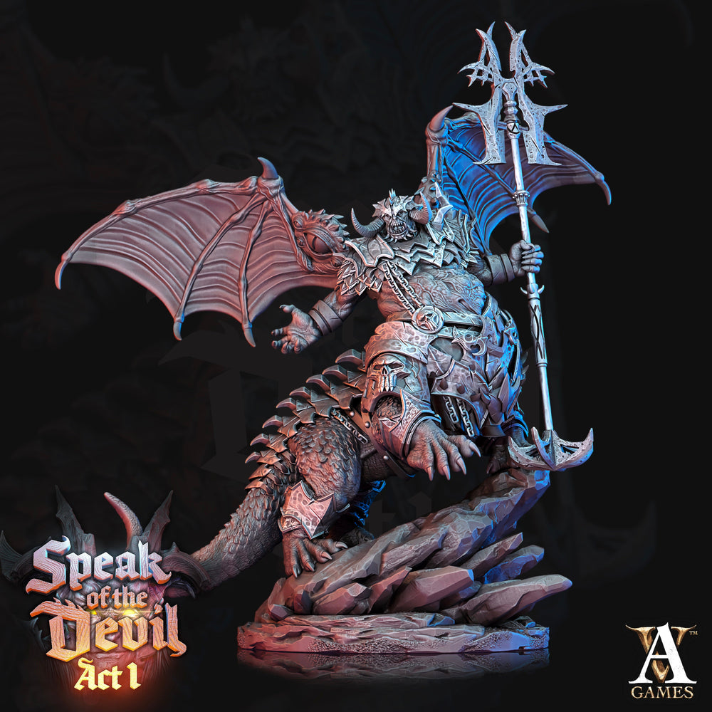 3D Printed Archvillain Games Kartaroth Speak of the Devil Act I 28 32mm D&D (Online Only)