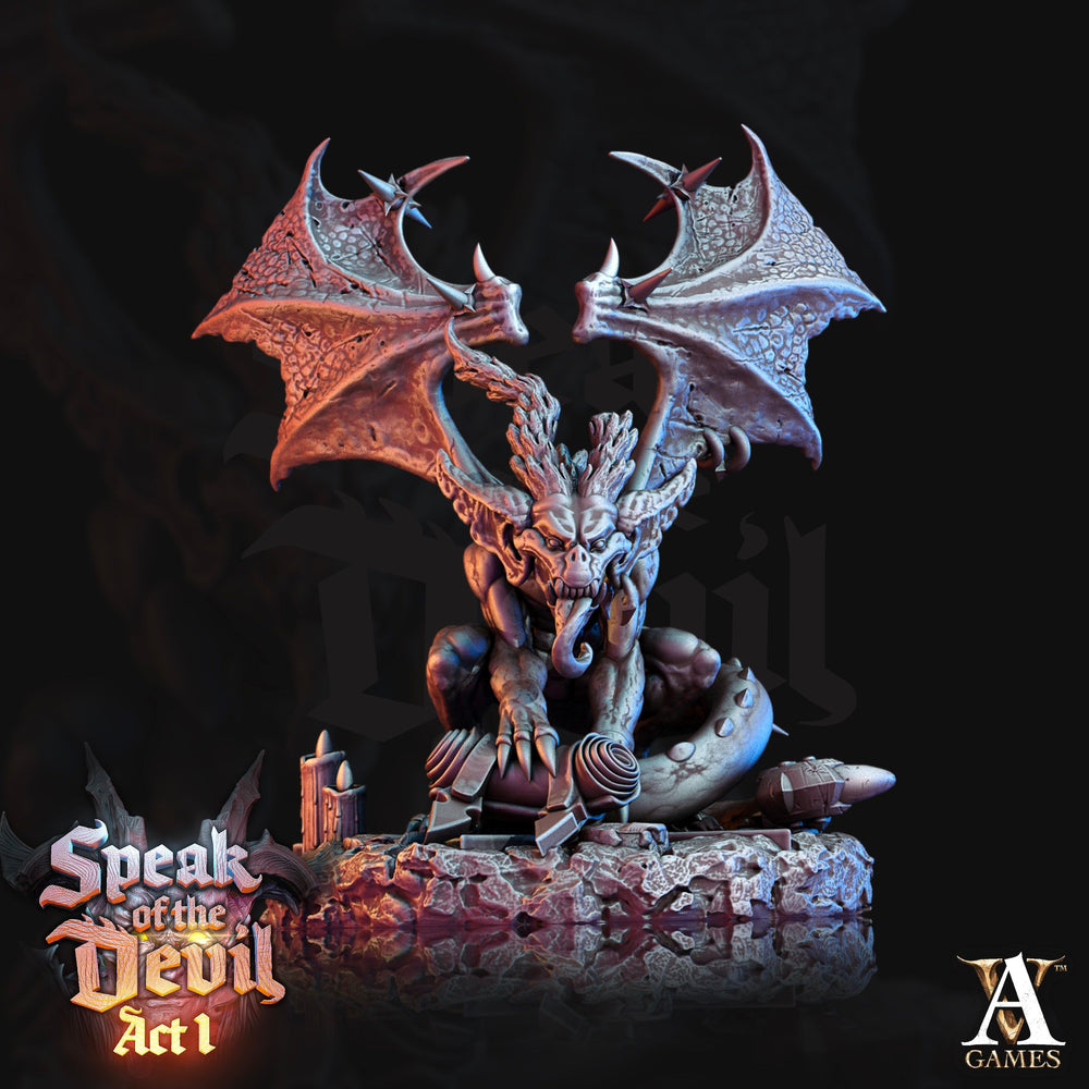 3D Printed Archvillain Games Phlegethian Imp Speak of the Devil Act I 28 32mm D&D (Online Only)