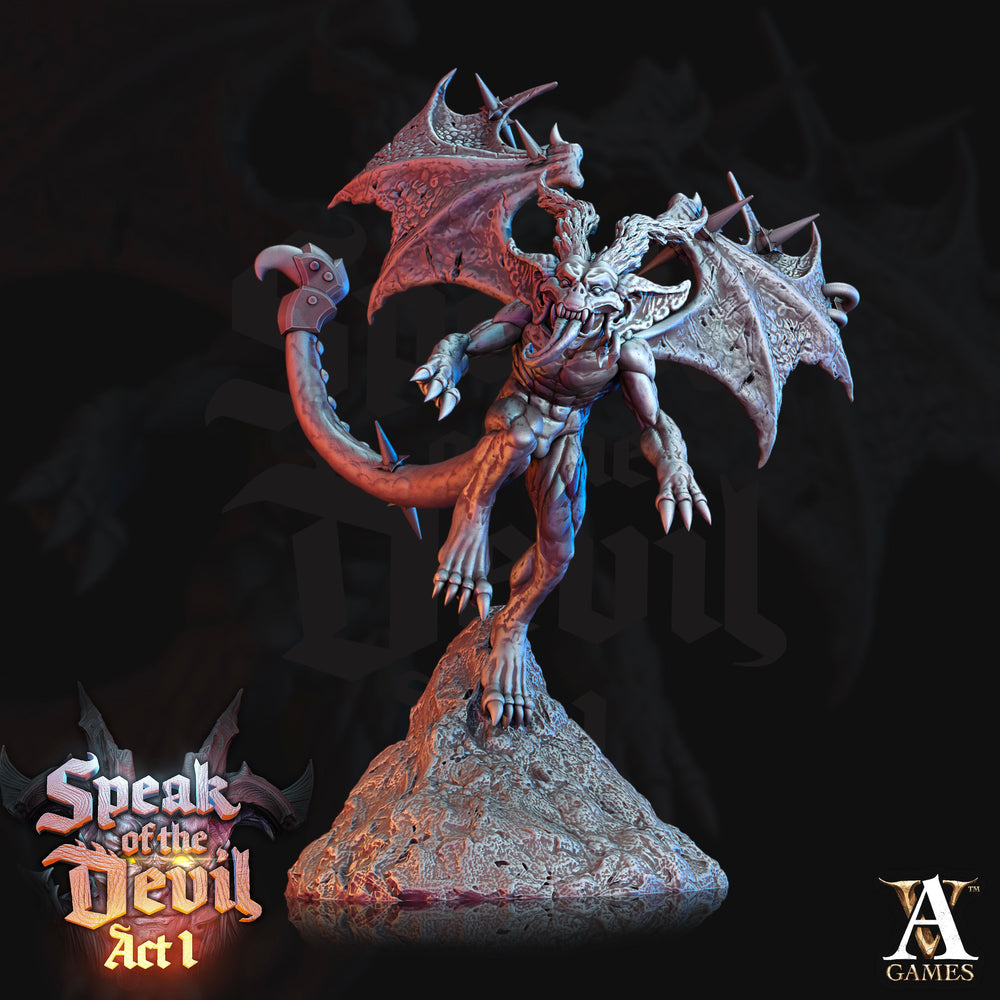 3D Printed Archvillain Games Phlegethian Imp Speak of the Devil Act I 28 32mm D&D (Online Only)