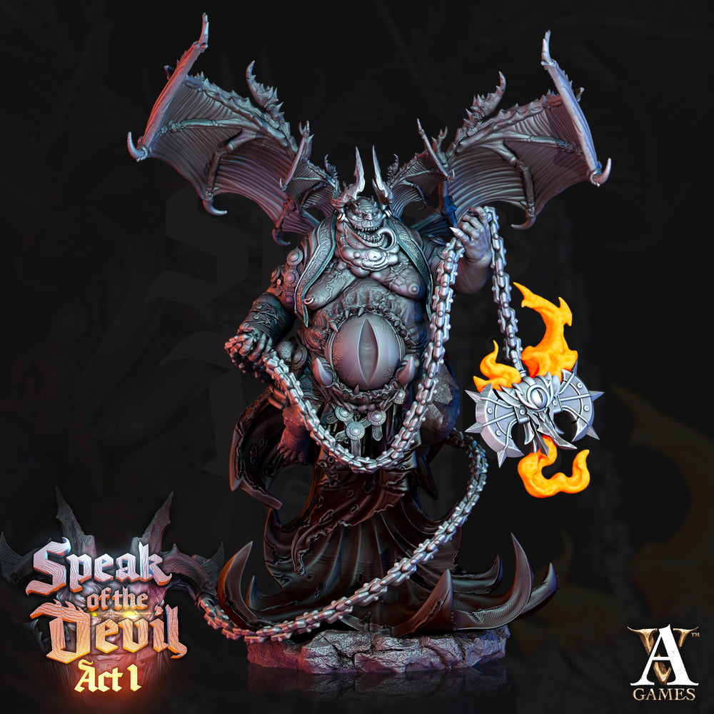 3D Printed Archvillain Games Yoronian Devil Speak of the Devil Act I 28 32mm D&D (Online Only)