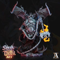 3D Printed Archvillain Games Yoronian Devil Speak of the Devil Act I 28 32mm D&D (Online Only)