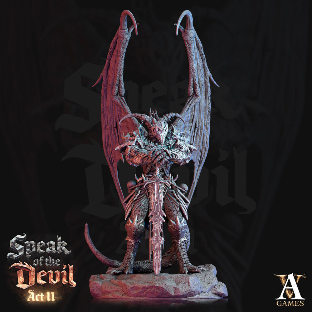3D Printed Archvillain Games Agonite Devil Speak of the Devil Act II 28 32mm D&D (Online Only)