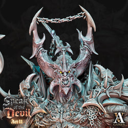3D Printed Archvillain Games Astaroth Archdevil of Wrath Speak of the Devil Act II 28 32mm D&D (Online Only)