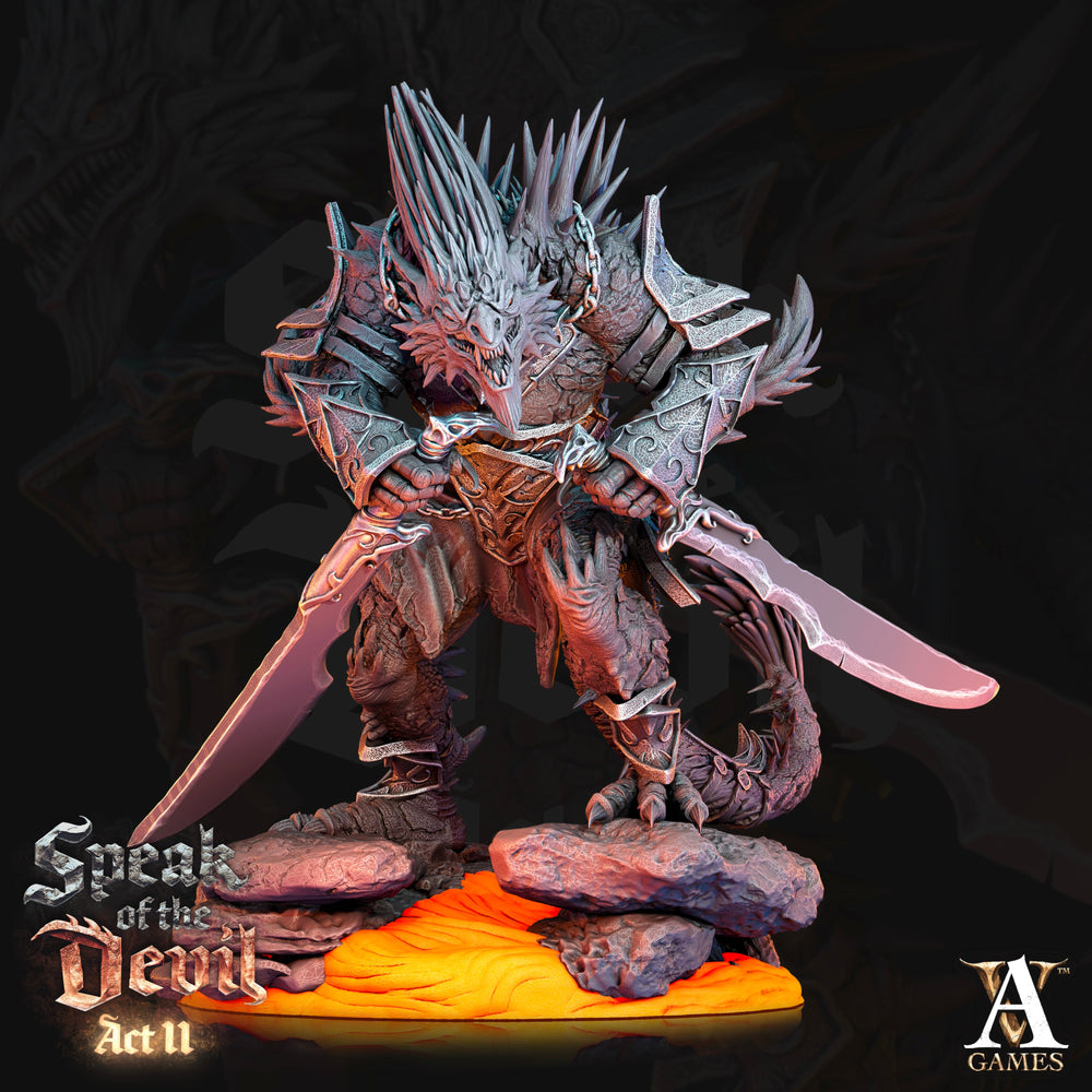 3D Printed Archvillain Games Terebrian Devil Speak of the Devil Act II 28 32mm D&D (Online Only)