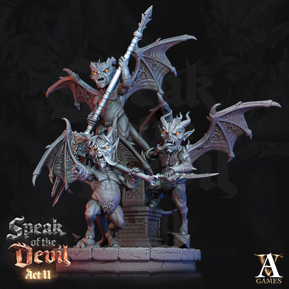 3D Printed Archvillain Games Malignants Speak of the Devil Act II 28 32mm D&D (Online Only)