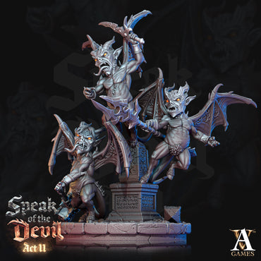 3D Printed Archvillain Games Malignants Speak of the Devil Act II 28 32mm D&D (Online Only)