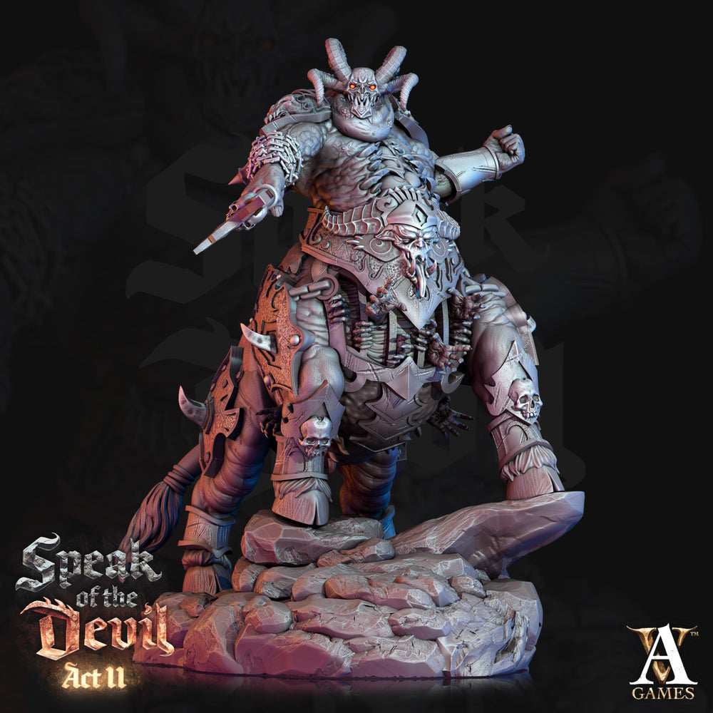3D Printed Archvillain Games Maltrixian Devil Speak of the Devil Act II 28 32mm D&D (Online Only)