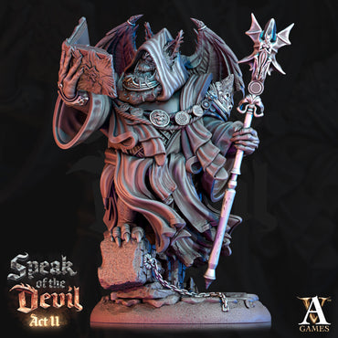 3D Printed Archvillain Games Varicite Devil Speak of the Devil Act II 28 32mm D&D (Online Only)