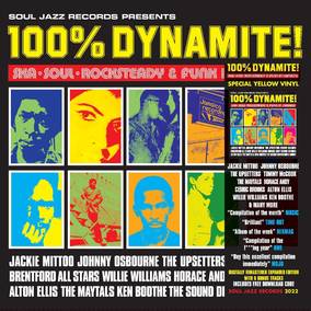 100% DYNAMITE! Ska, Soul, Rocksteady & Funk in Jamaica (YELLOW VINYL) (RSD 4/23/2022) [Vinyl]