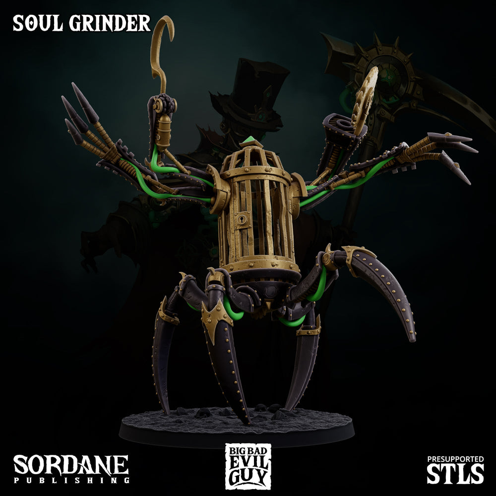3D Printed Sordane Publishing Soul Grinder 28 32mm D&D (Online Only)